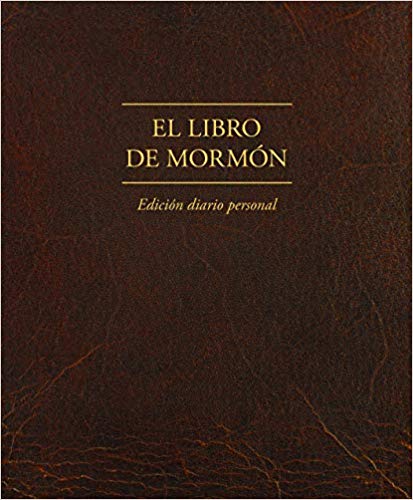 The Book of Mormon, Spanish Journal Edition, Brown (No Index)