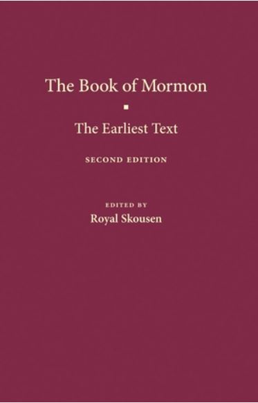 The Book of Mormon: The Earliest Text (2022 Paperback)