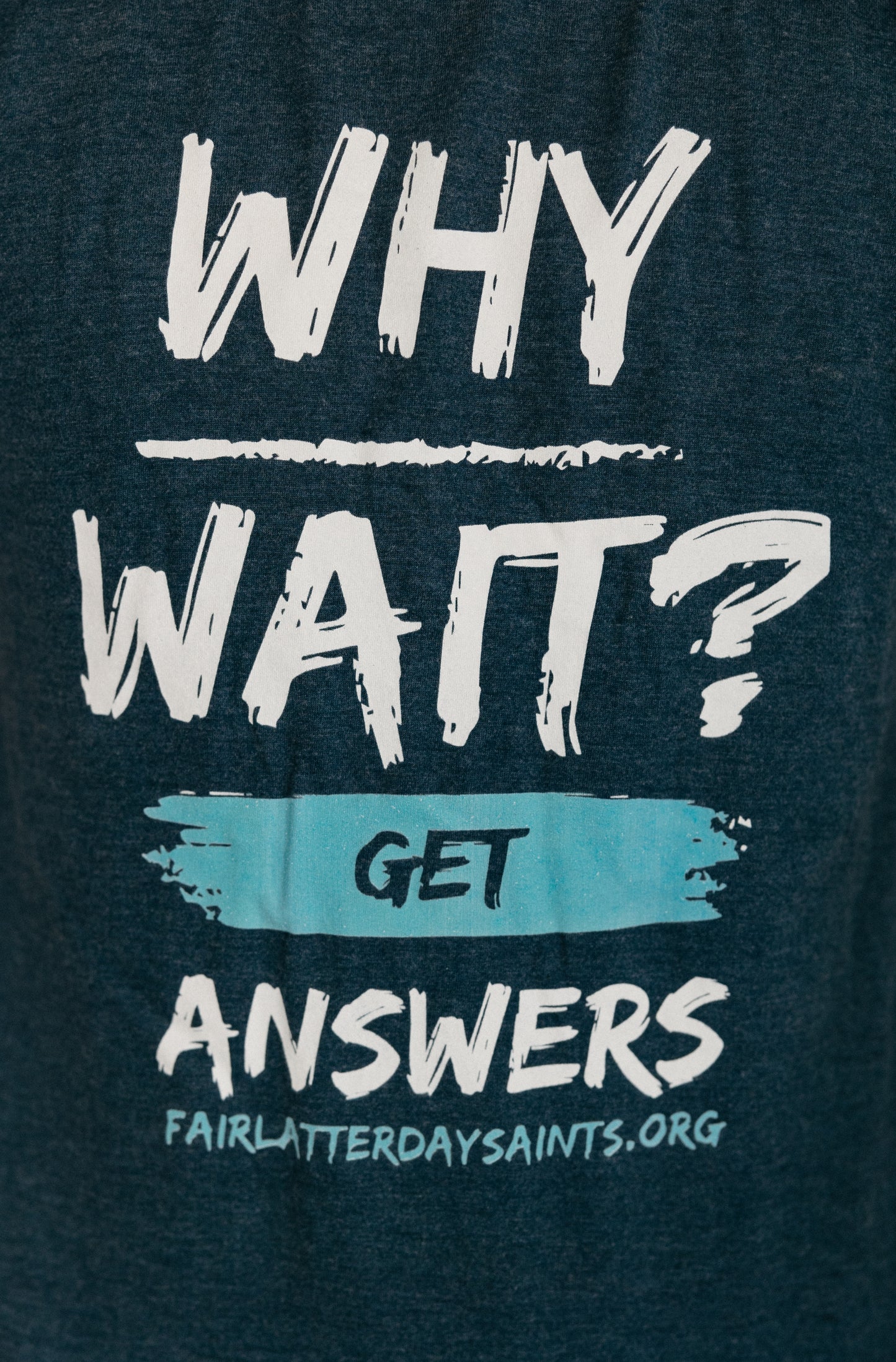 "Why Wait?" T-Shirt