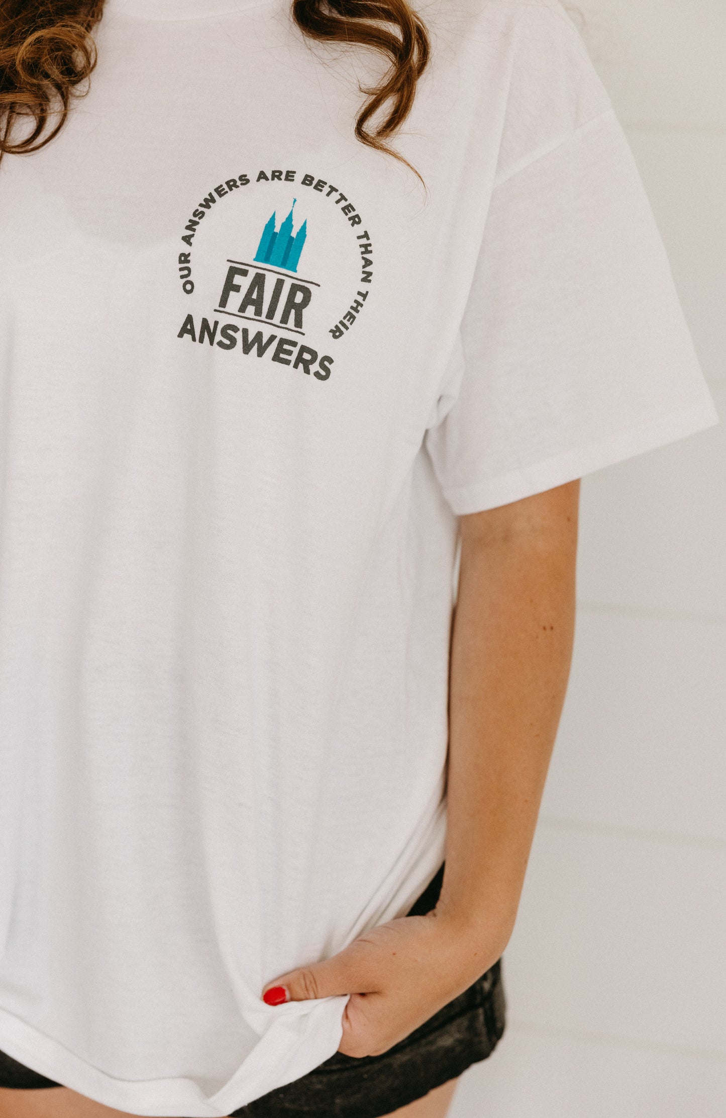 "Our answers are better than their answers" T-Shirt